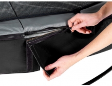 Батут з сіткою Exit Elegant Premium 3050 мм black